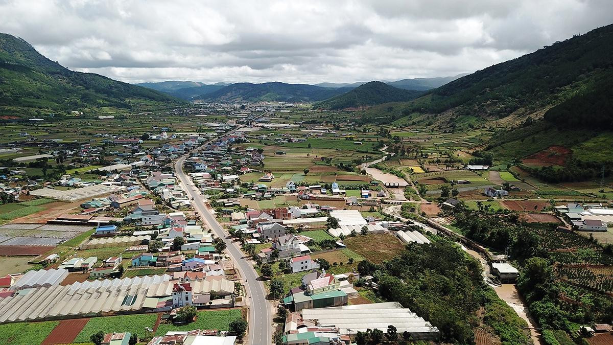 Khu vực sẽ lập quy hoạch phân khu Khu đô thị Liên Khương-Prenn