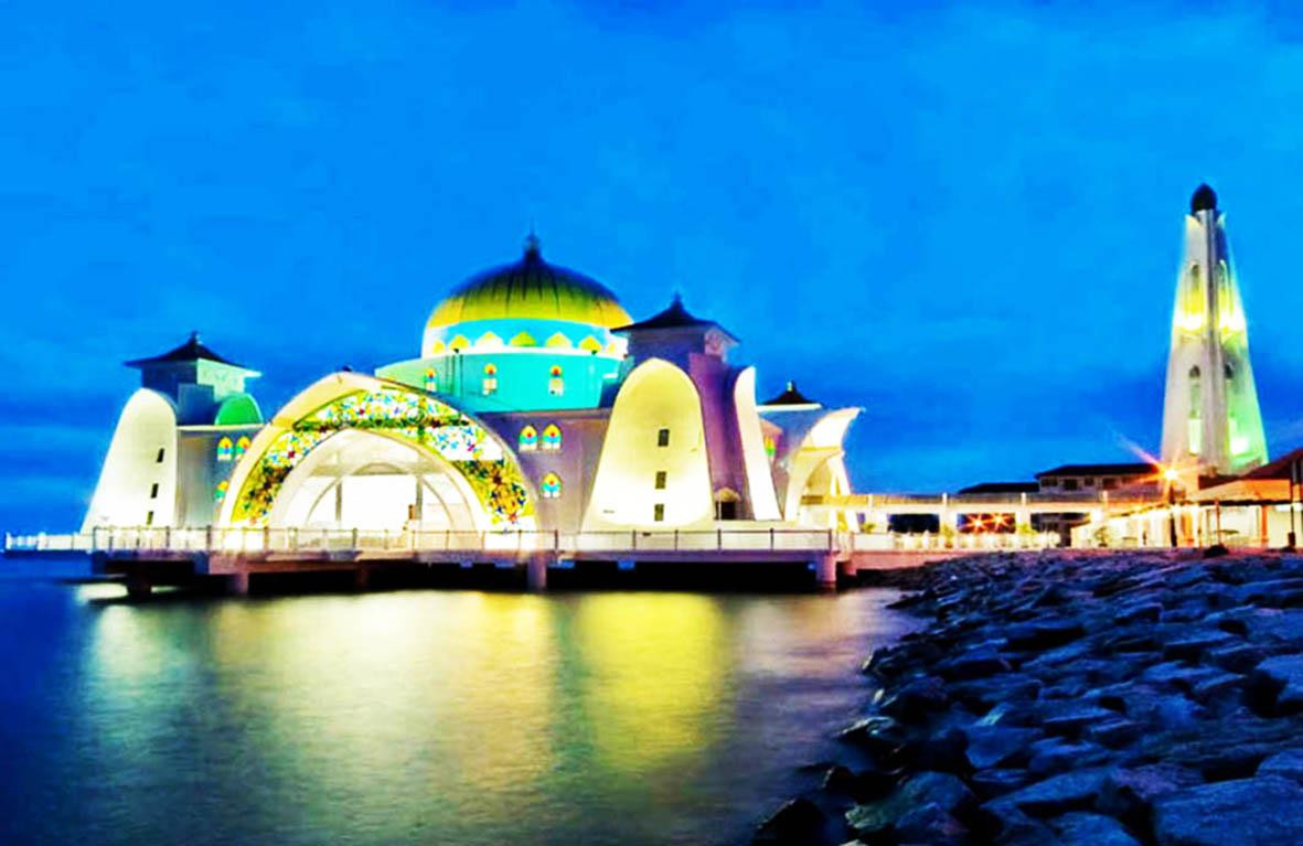 Một nhà thờ Hồi giáo ở Malacca Một nhà thờ Hồi giáo ở Malacca