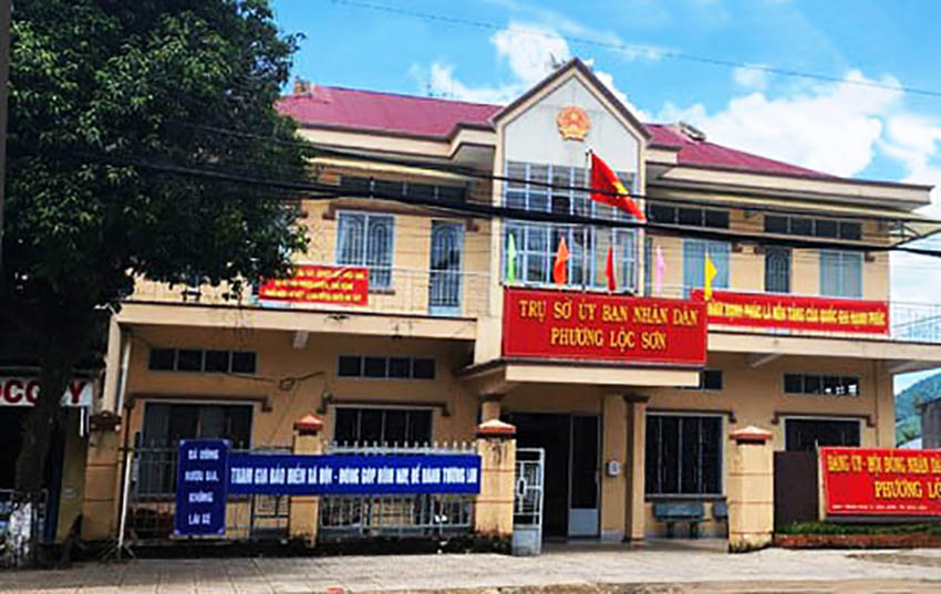Trụ sở phường Lộc Sơn