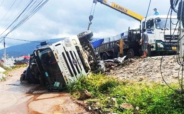 Hiện trường vụ tai nạn