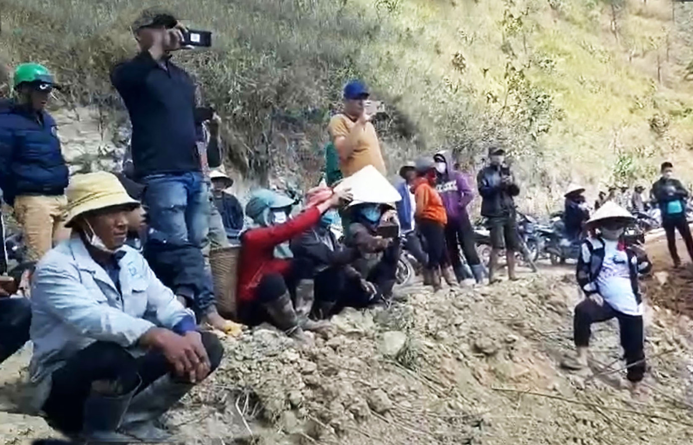 Thời điểm khởi công, nhiều hộ dân bày tỏ sự không đồng thuận việc triển khai dự án