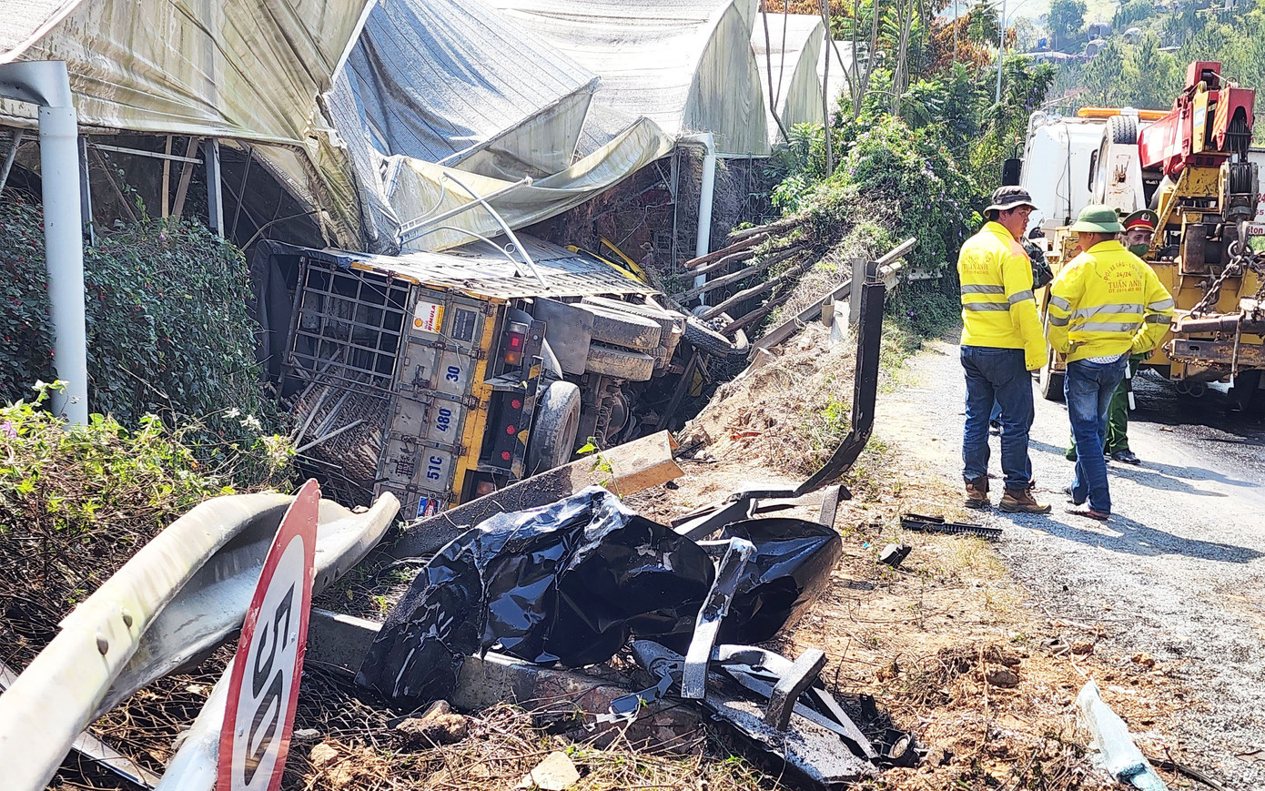Hiện trường vụ tai nạn