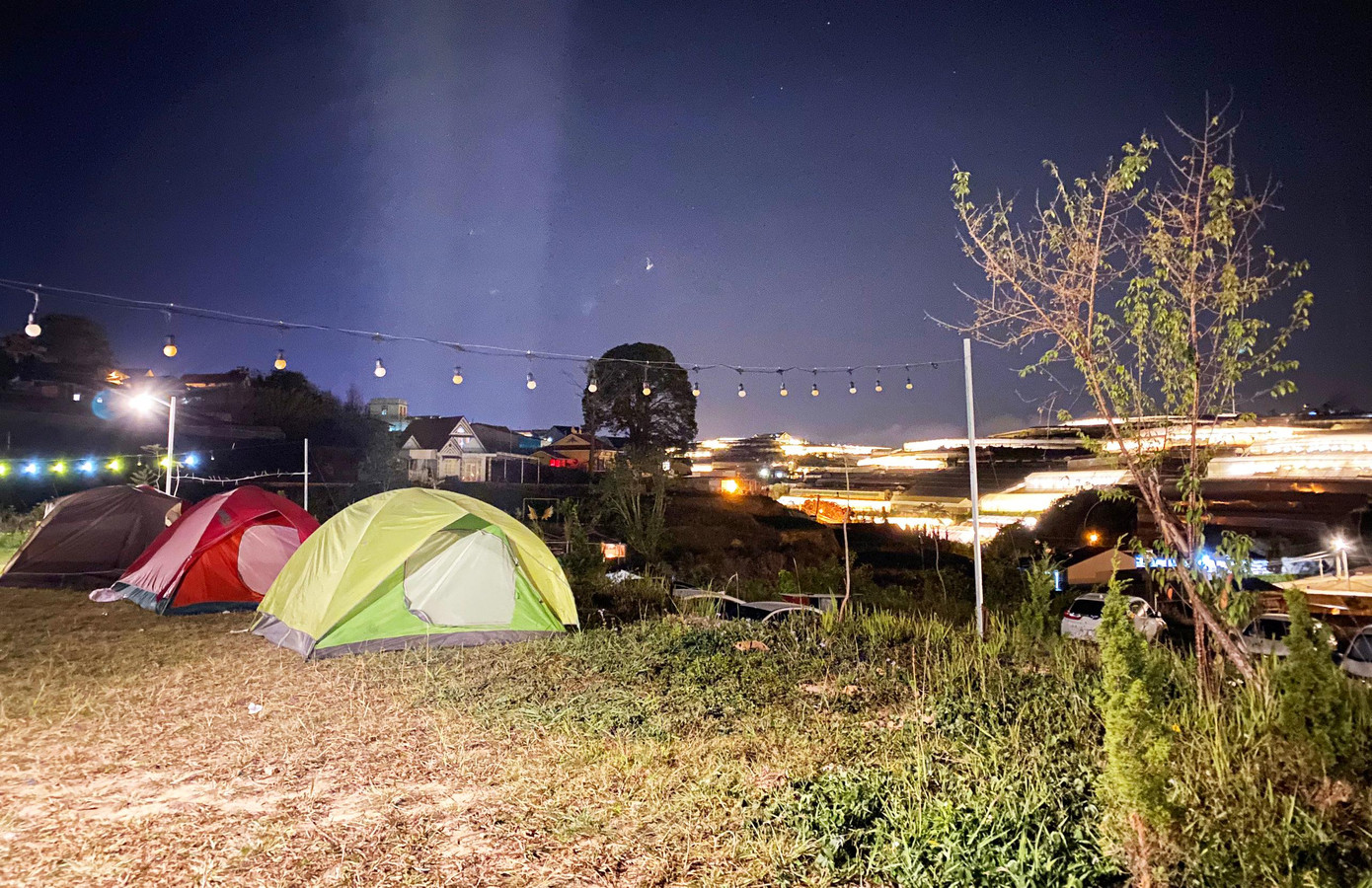 Ngủ lều ở vùng ven Đà Lạt