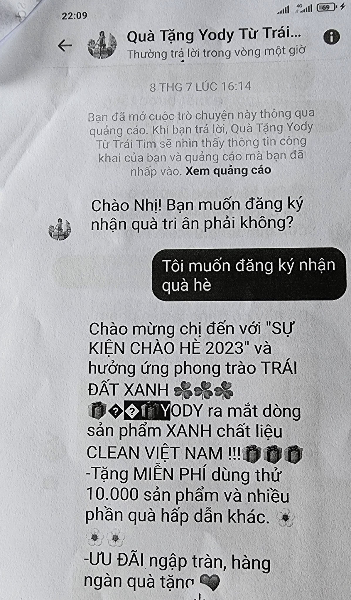 "Bẫy" nhận quà hè trên mạng xã hội "Bẫy" nhận quà hè trên mạng xã hội