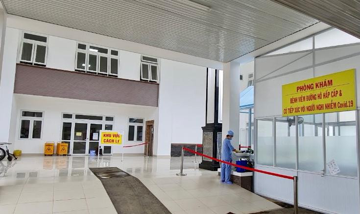 Khu cách ly điều trị bệnh nhân COVID-19 tại Bệnh viện II Lâm Đồng