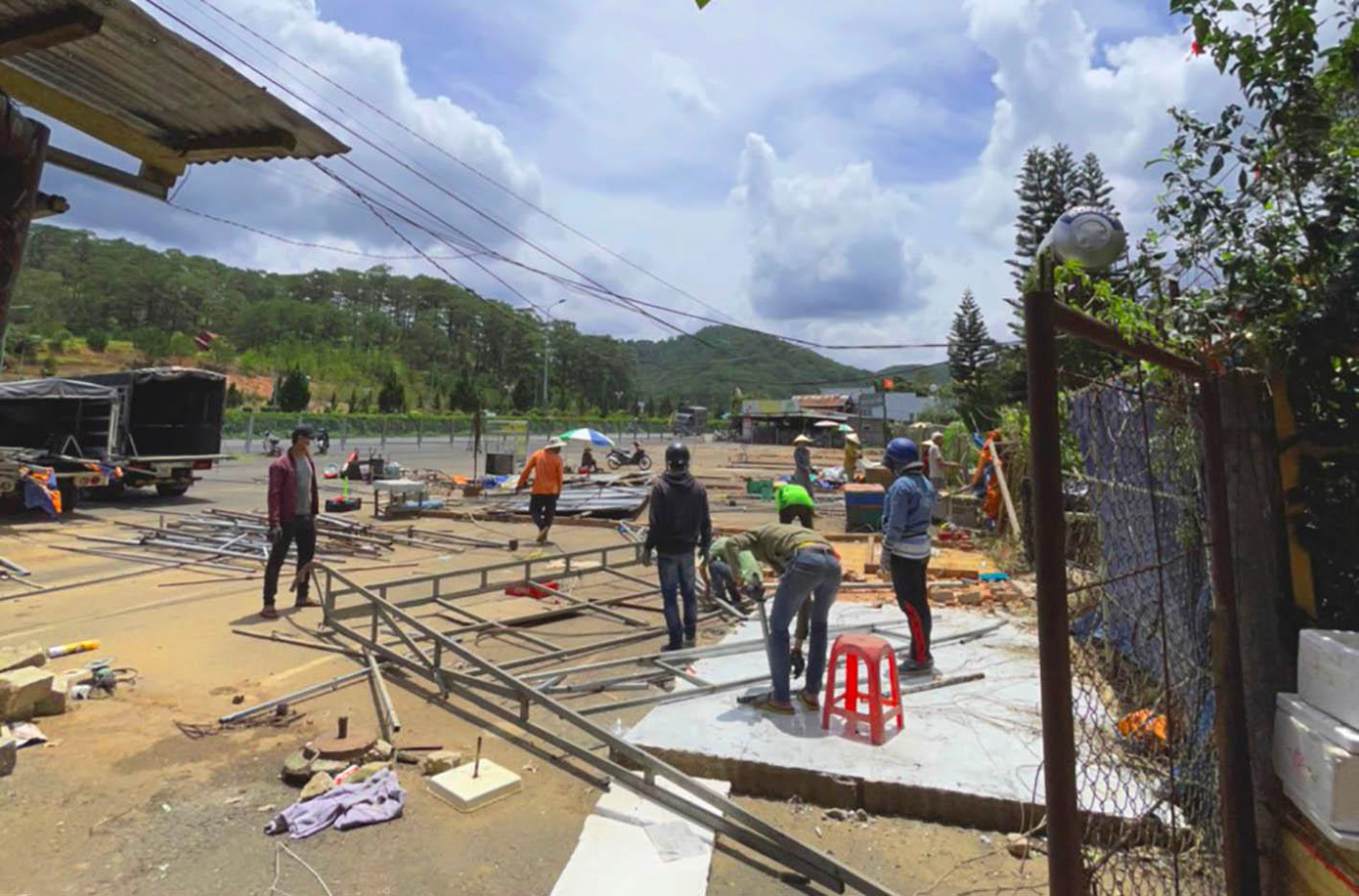 Những ki ốt cuối cùng đã được tháo dỡ