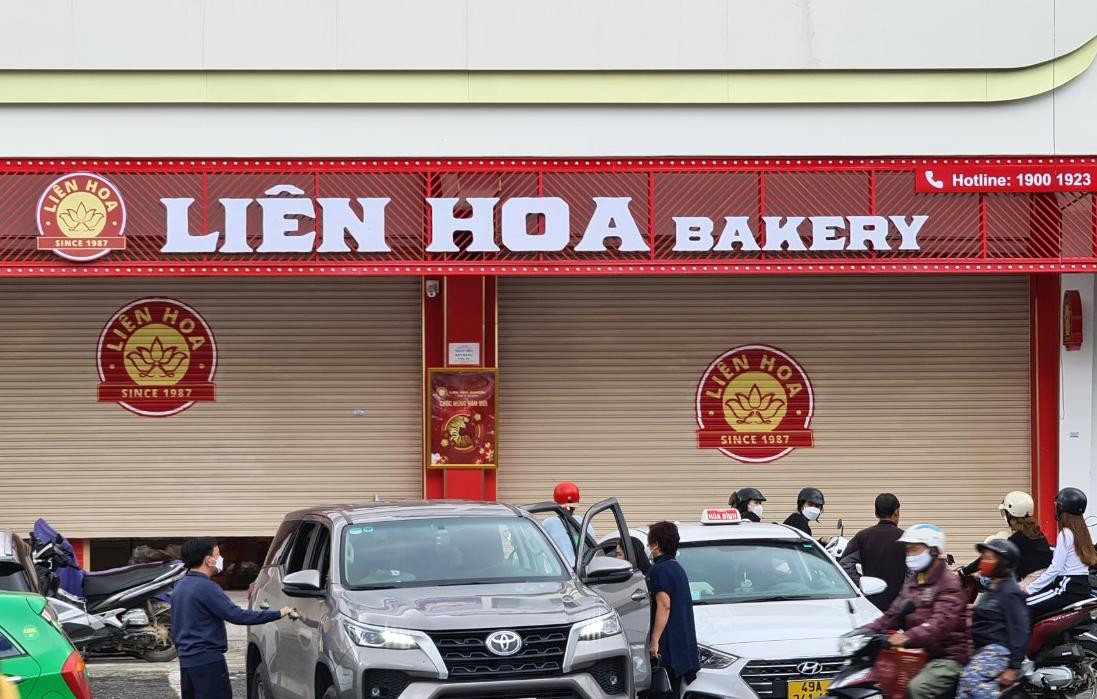 Một cửa hàng bánh Liên Hoa tại Đà Lạt Một cửa hàng bánh Liên Hoa tại Đà Lạt