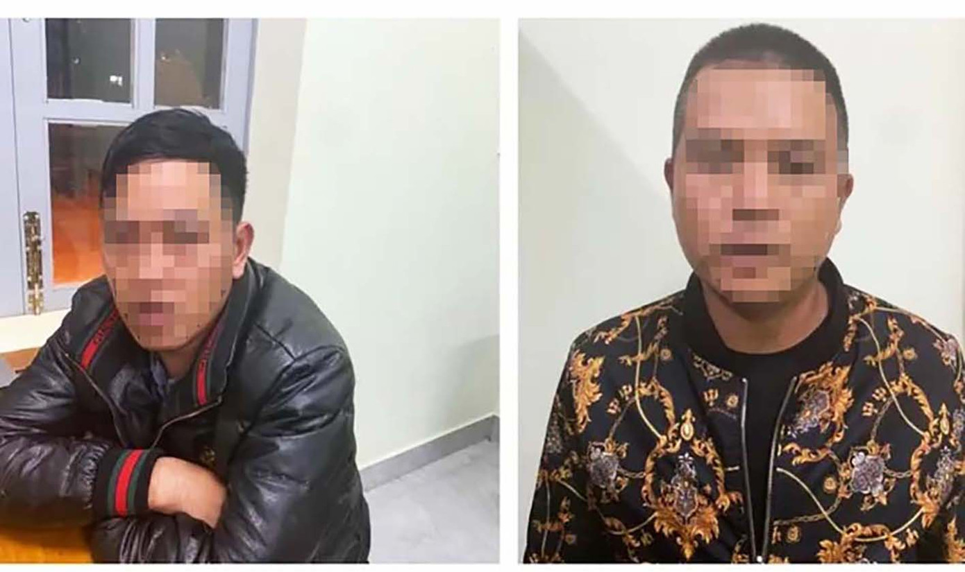 2 đối tượng phá rừng là người địa phương