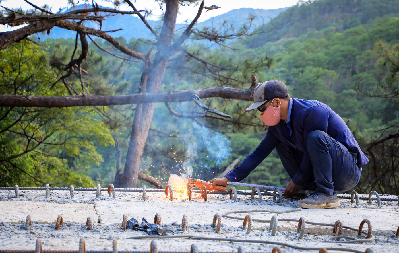 Thi công phần nền cầu