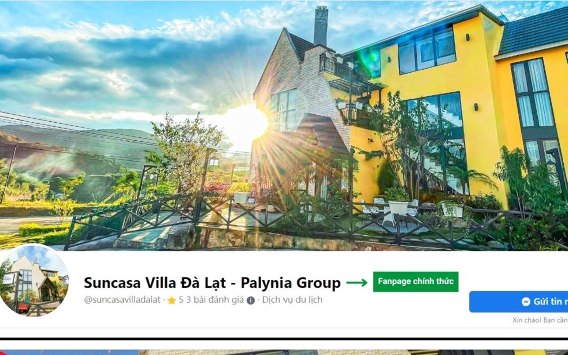 Fanpage chính thức của Suncasa Villa Đà Lạt - Palynia Group