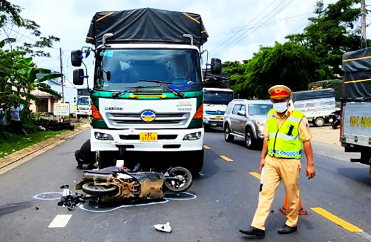 Hiện trường vụ tai nạn