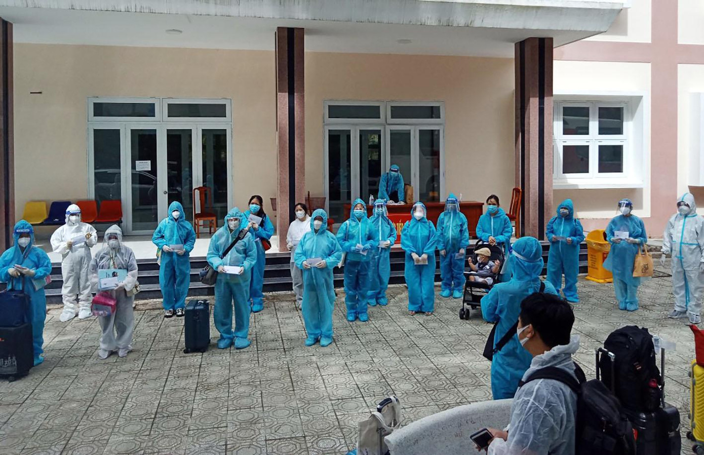 Các thai phụ ở khu cách ly tập trung của Đà Lạt Các thai phụ ở khu cách ly tập trung của Đà Lạt