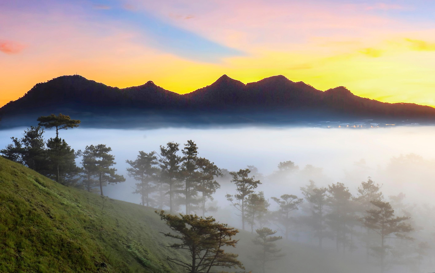 Một điểm "săn mây" ở Lâm Đồng. Ảnh: Võ Trang Một điểm "săn mây" ở Lâm Đồng. Ảnh: Võ Trang