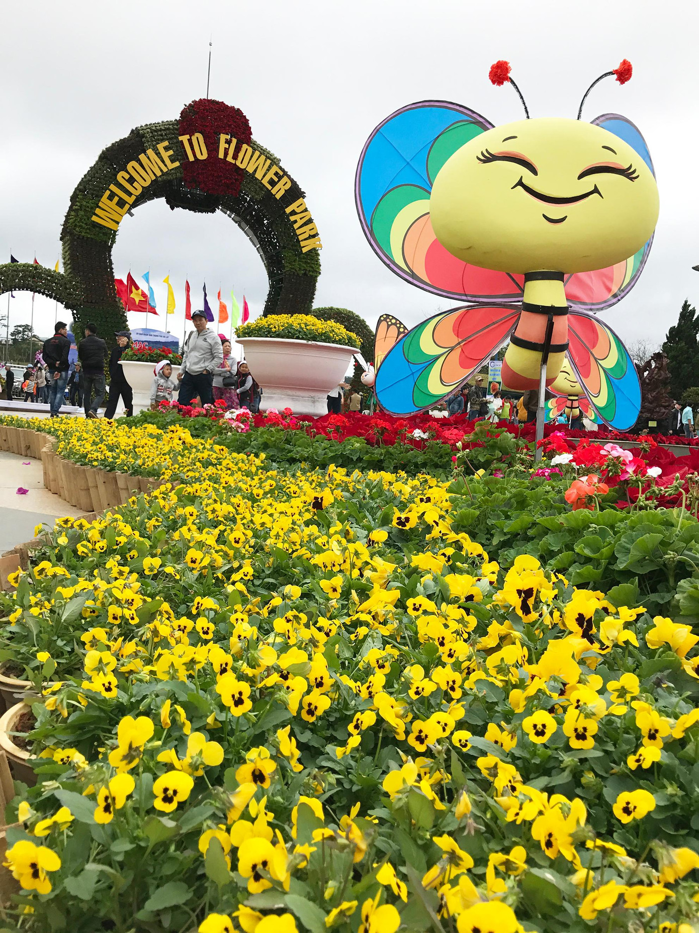 Một không gian hoa ở Vườn hoa Đà Lạt Một không gian hoa ở Vườn hoa Đà Lạt