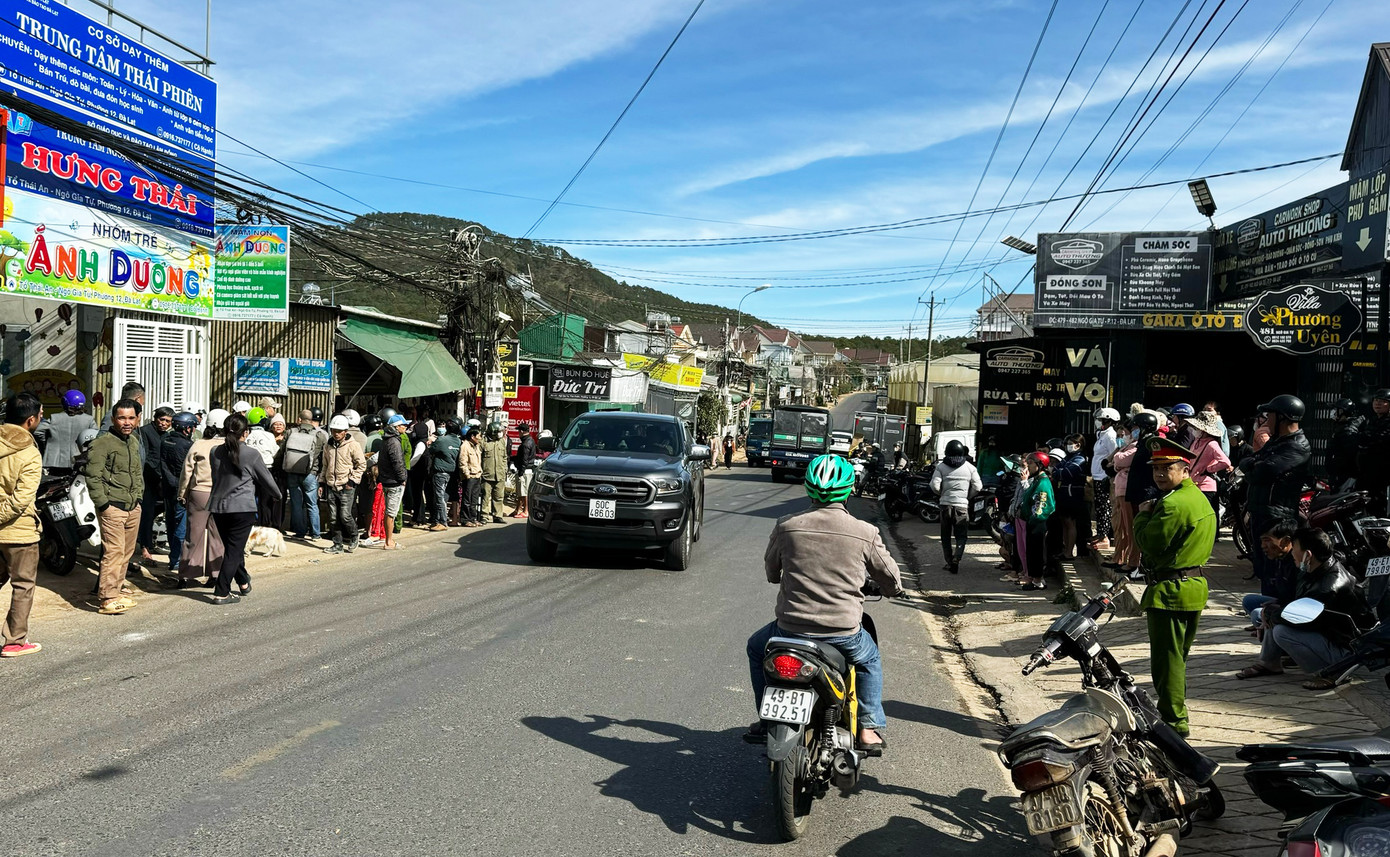 Khu vực xảy ra vụ án mạng