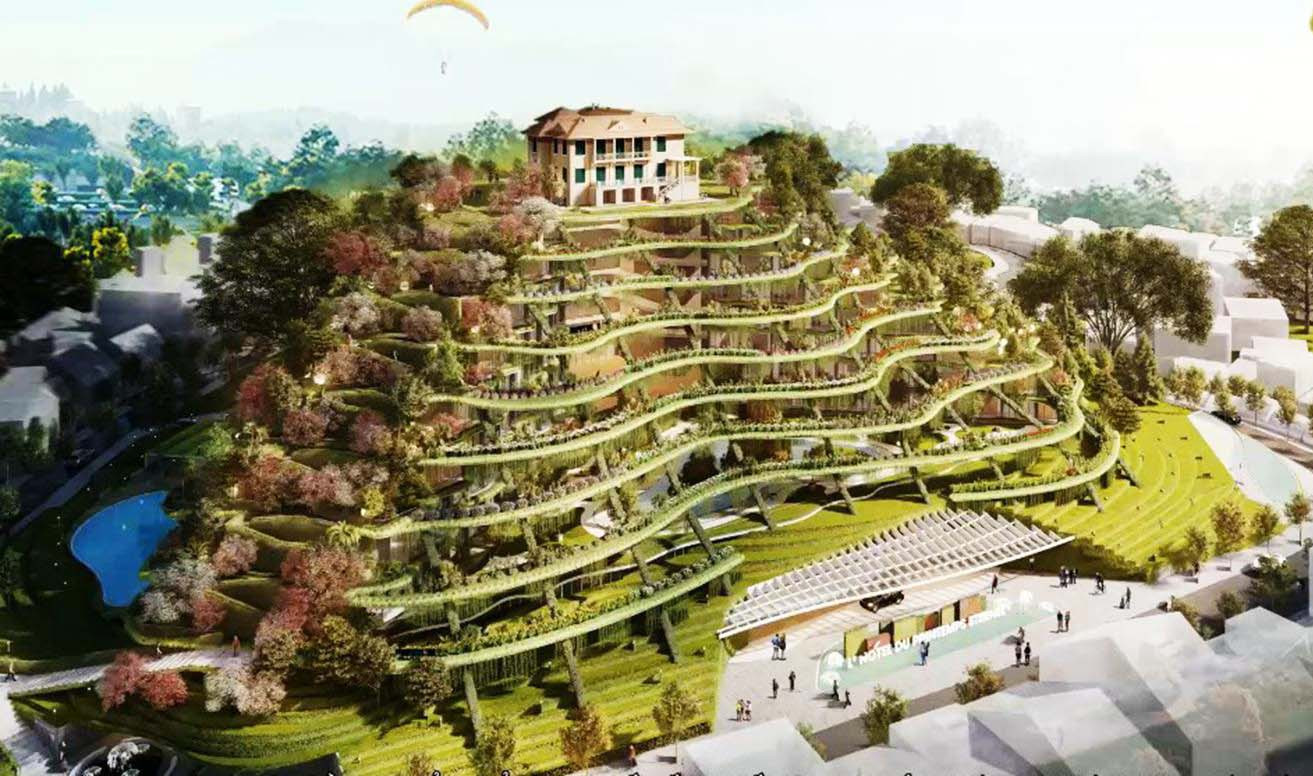 Nâng Dinh Tỉnh trưởng lên 28m để xây tổ hợp khách sạn đồ sộ Nâng Dinh Tỉnh trưởng lên 28m để xây tổ hợp khách sạn đồ sộ