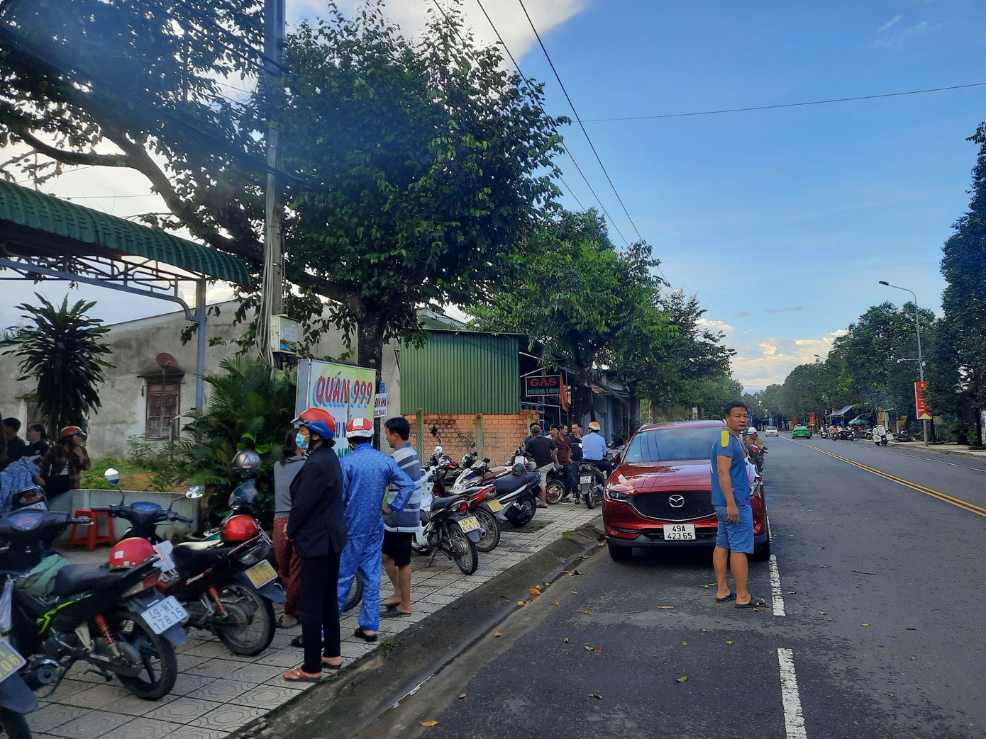 Vụ cháy ở quán nhậu 999 Vụ cháy ở quán nhậu 999