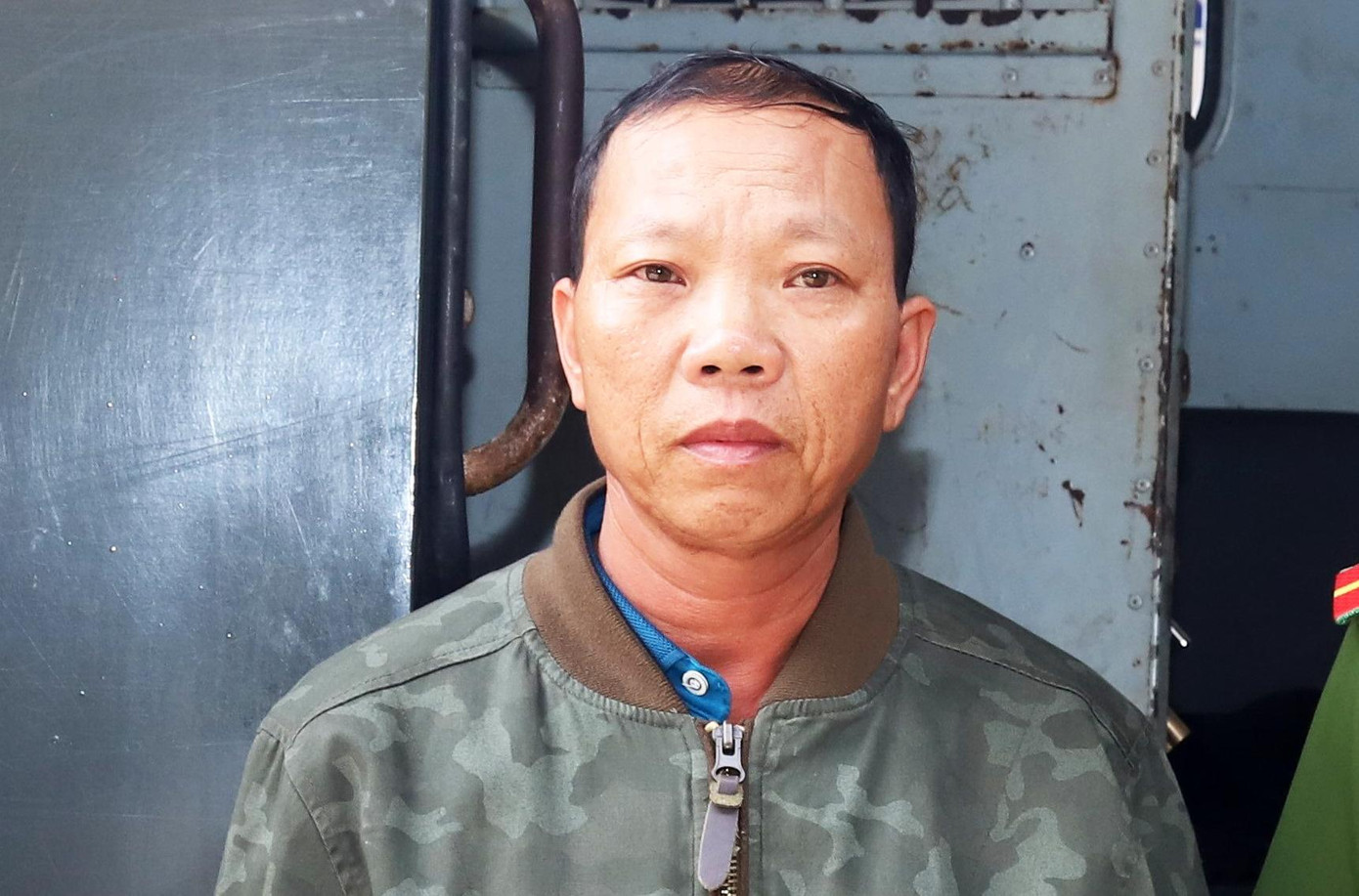 Bị can Trần Văn Định bị bắt tạm giam