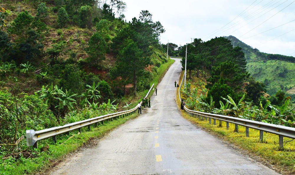Sau khi hoàn thành, tuyến đường mới sẽ kết nối với quốc lộ 28B qua địa bàn huyện Đức Trọng.