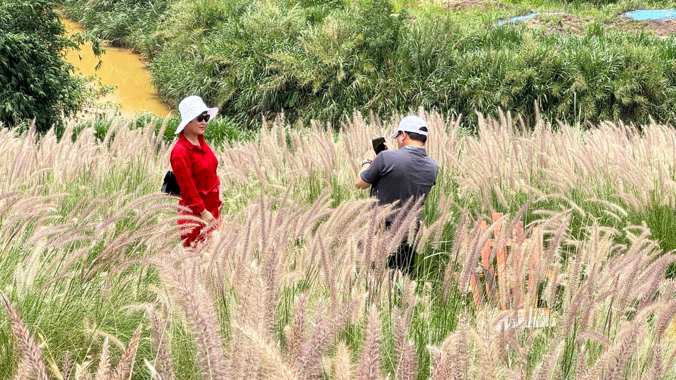 Du khách thích hòa mình với thiên nhiên.