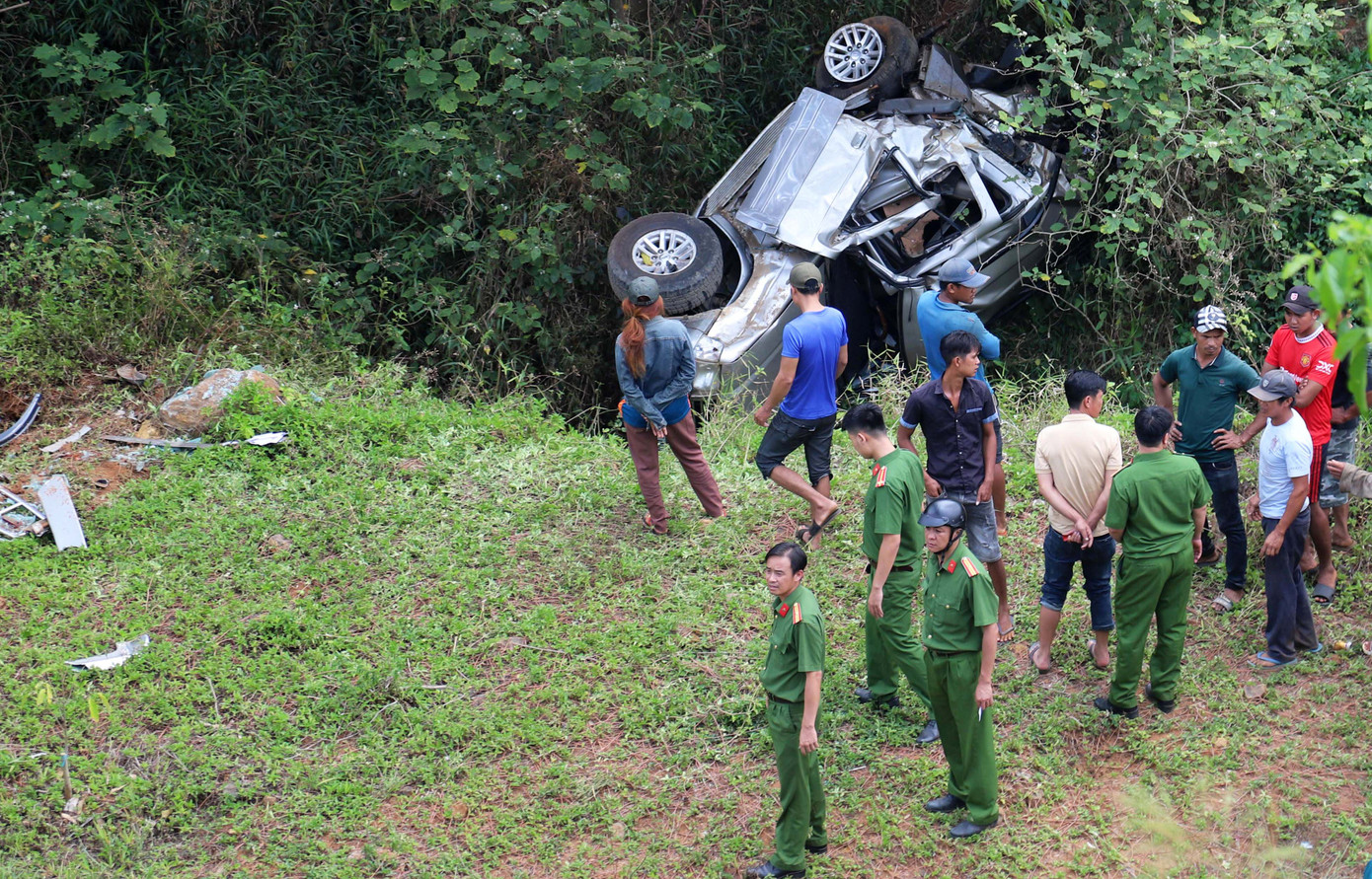Hiện trường vụ tai nạn