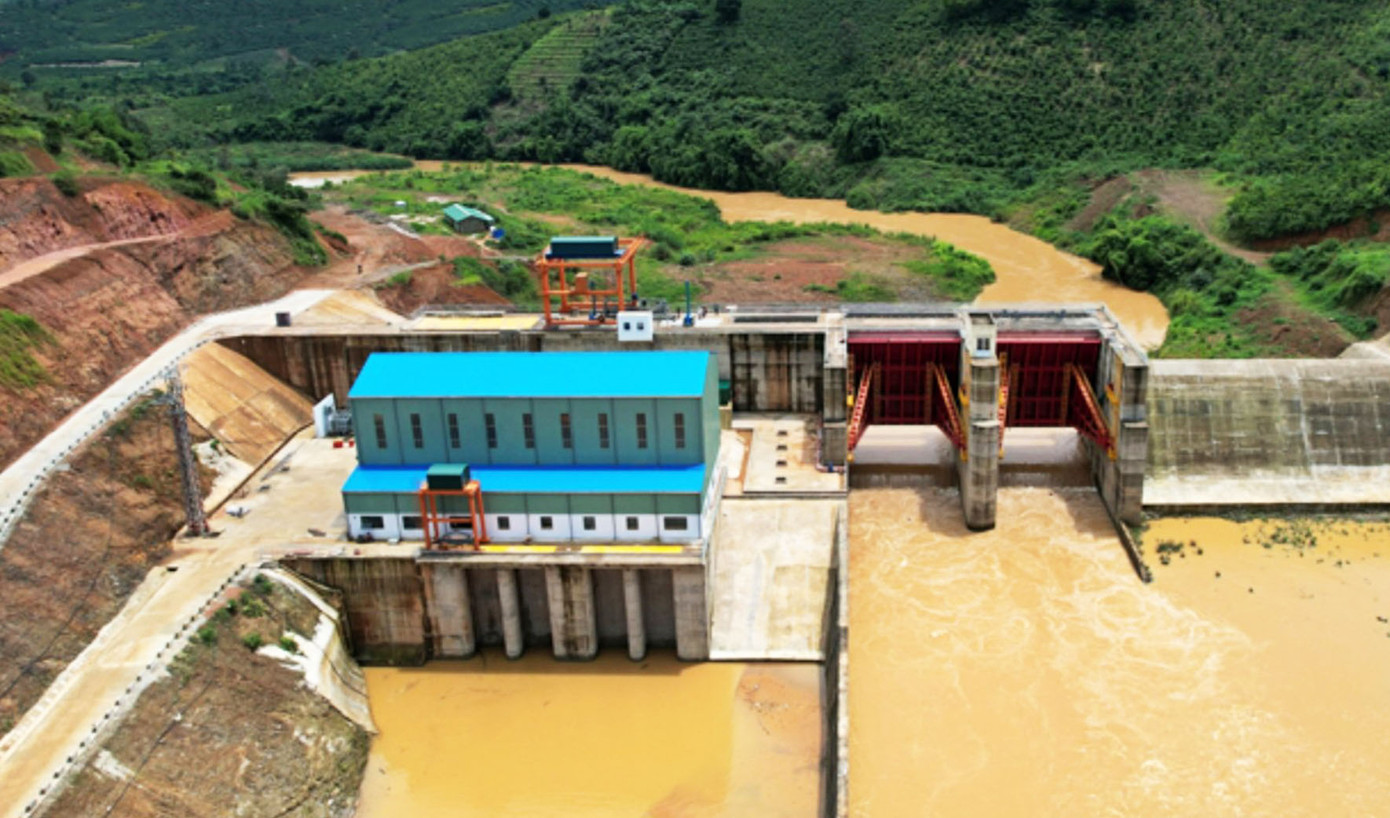 Nhà máy thủy điện Đại Bình. Ảnh: CT-HS