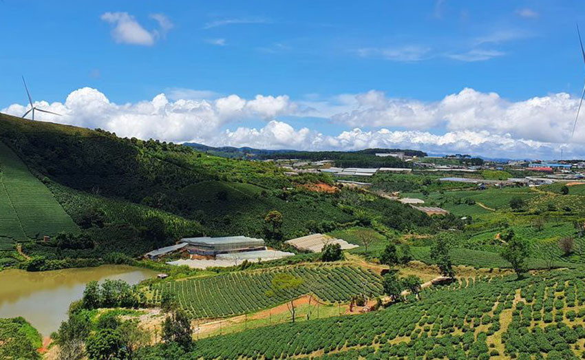 Xã Trạm Hành thu hút nhiều du khách đến săn mây