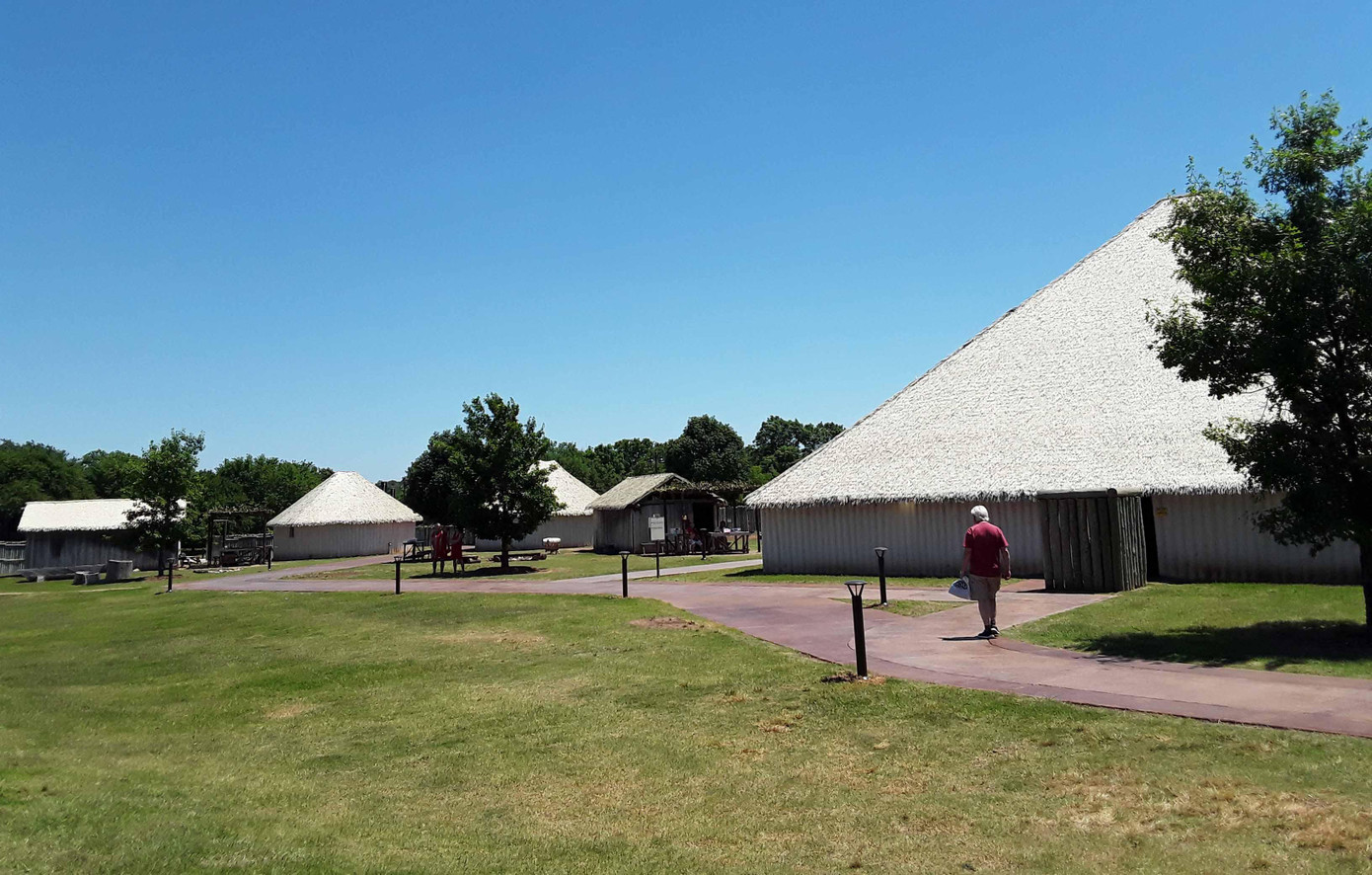 Một góc ngôi làng của người Cherokee