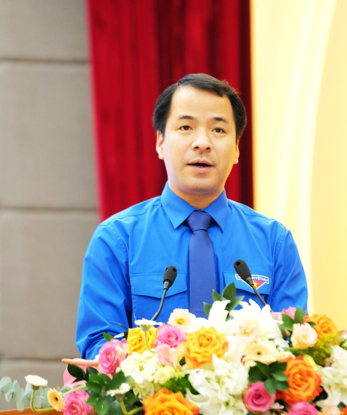 Bí thư BCH Trung ương Đoàn phát biểu tại Đại hội