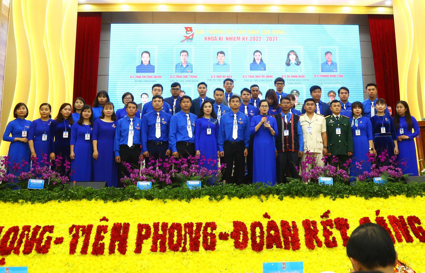 Ban Chấp hành Tỉnh Đoàn Lâm Đồng nhiệm kỳ 2022 - 2027 ra mắt