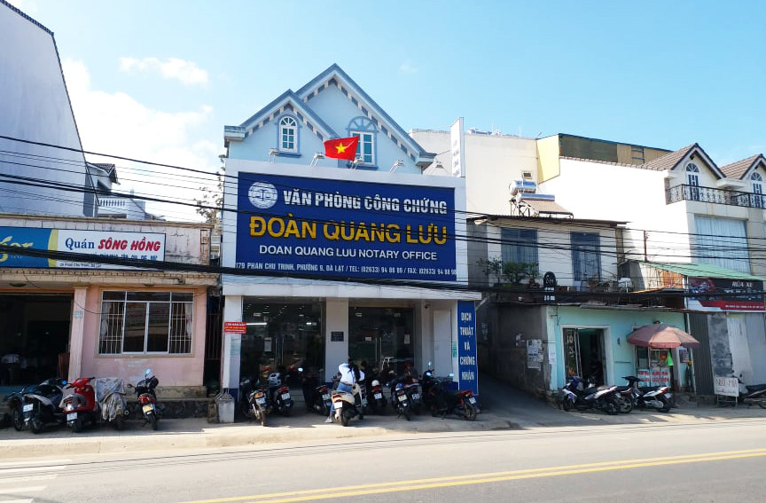 Văn phòng công chứng do Bùi Thị Mai Liên đầu tư