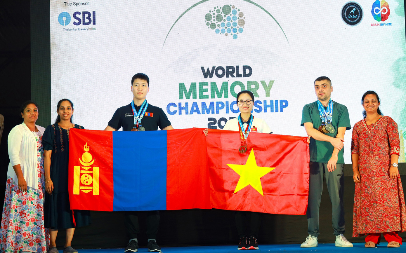 Đặng Ngọc Phương Trinh vô địch cuộc thi Siêu trí nhớ thế giới 2023