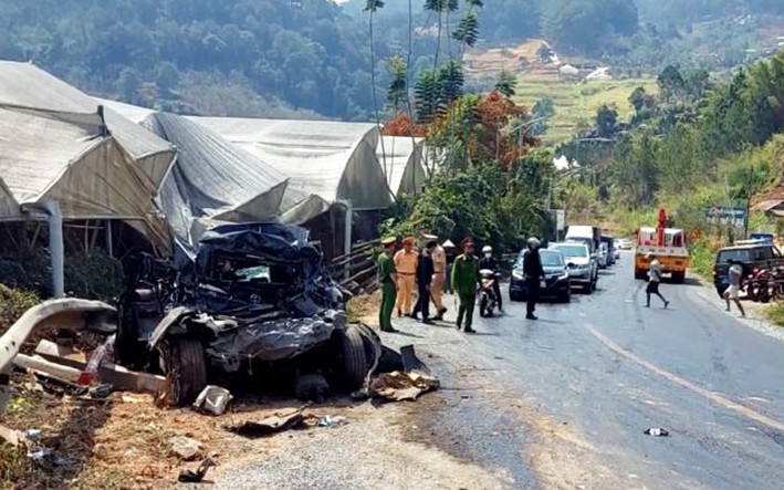 Hiện trường vụ tai nạn ngày 3/3 Hiện trường vụ tai nạn ngày 3/3