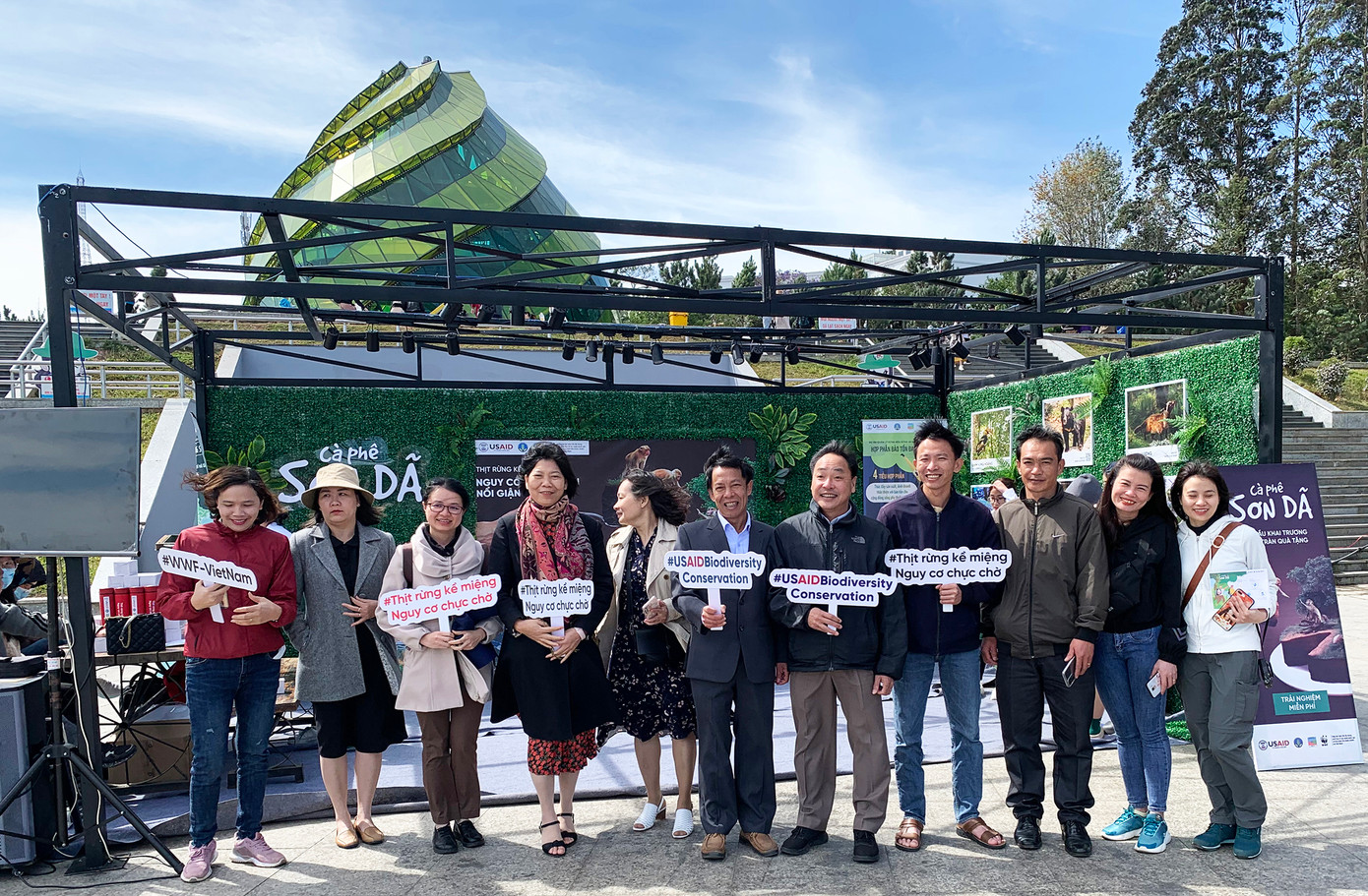 Truyền thông điệp bảo vệ động vật hoang dã thông qua mô hình Cà phê Sơn dã