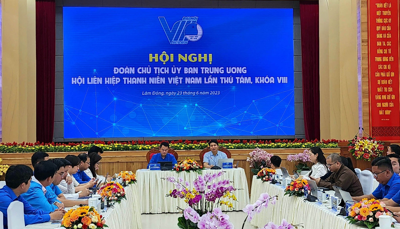 Hội nghị của Đoàn Chủ tịch Uỷ ban Trung ương Hội LHTN Việt Nam đang được tổ chức tại TP Đà Lạt