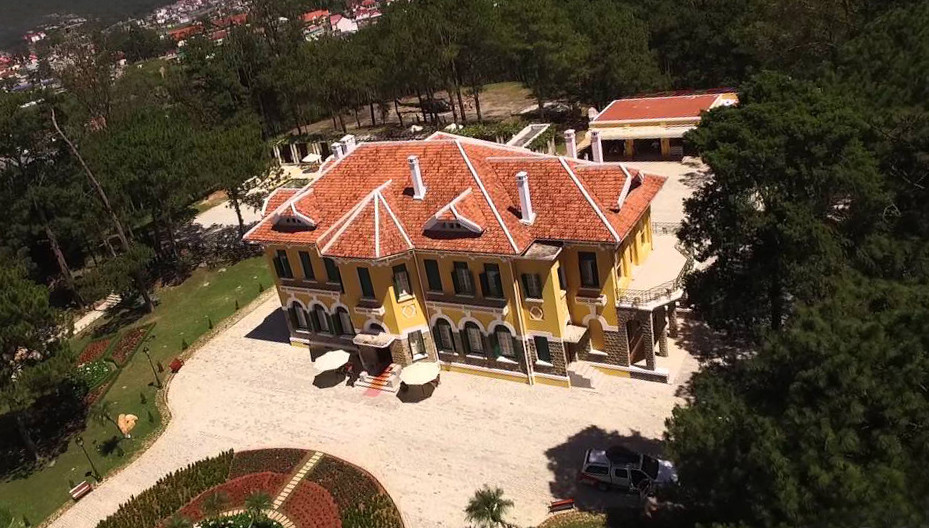 Một góc Dinh I Đà Lạt.