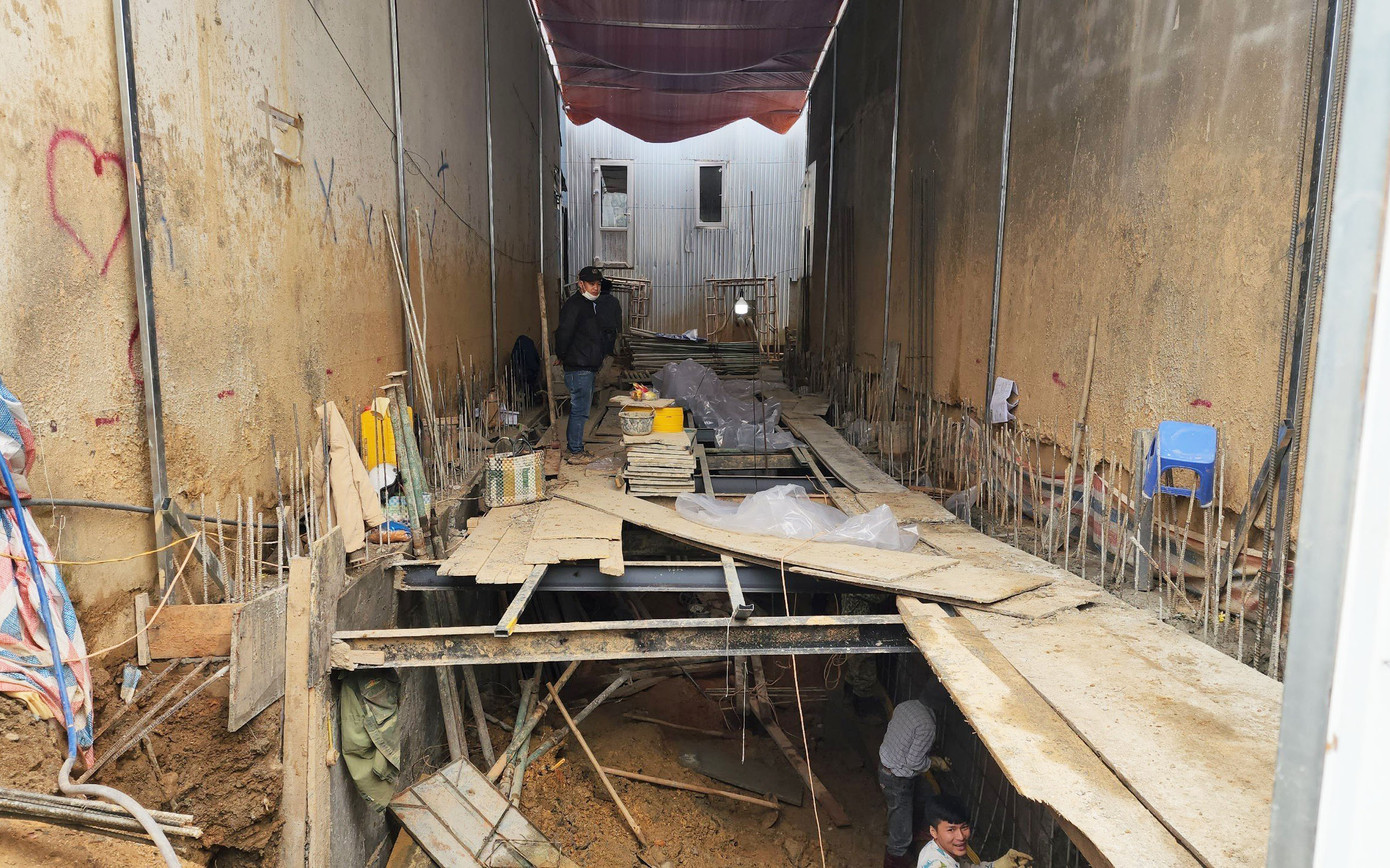 Công trình xây dựng tầng hầm gây sự cố lún nứt cho những ngôi nhà lân cận Công trình xây dựng tầng hầm gây sự cố lún nứt cho những ngôi nhà lân cận