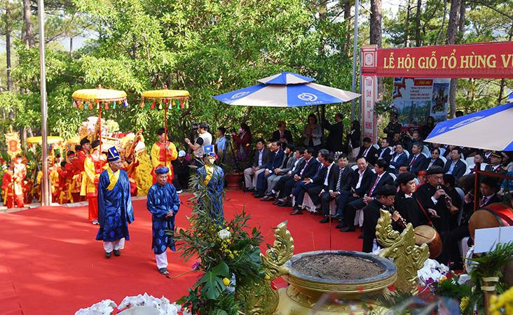 Lâm Đồng tổ chức Lễ Giỗ Tổ Hùng Vương tại đền thờ Âu Lạc