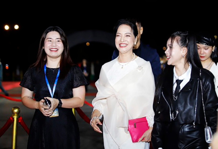 NSND Lê Khanh tham dự Liên hoan phim tại TP Đà Lạt