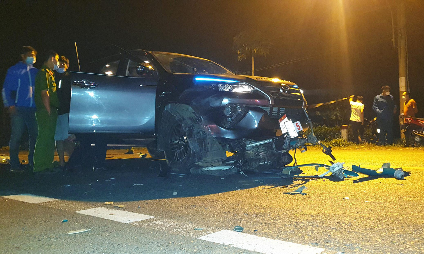 Hiện trường vụ tai nạn