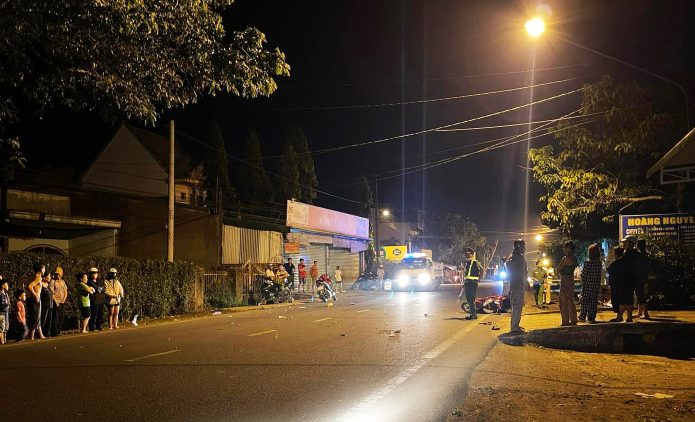 Hiện trường vụ tai nạn