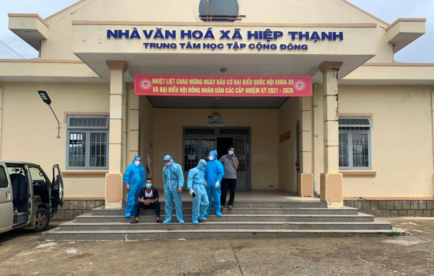 Xã Hiệp Thạnh bị giãn cách theo Chỉ thị 15