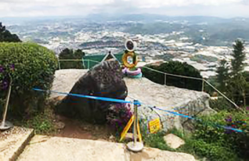 Khu du lịch Lang Biang, nơi xảy ra tai nạn