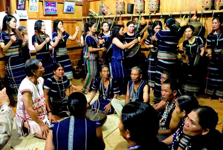 Không gian lễ cưới.