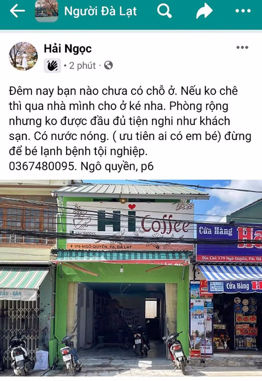 Một tài khoản facebook đăng ảnh nhà mình và mời du khách đến ở Một tài khoản facebook đăng ảnh nhà mình và mời du khách đến ở