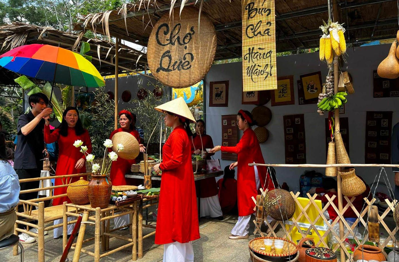 Chợ quê 3 miền ở Đà Lạt.