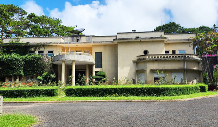 Một số công trình xây dựng ở Dinh II đang xuống cấp