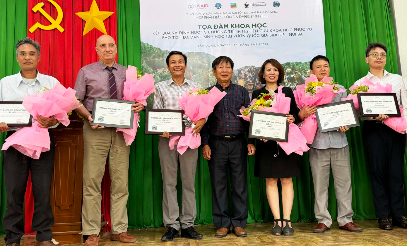 Ghi nhận đóng góp của các nhà khoa học để bảo tồn đa dạng sinh học tại Bidoup-Núi Bà