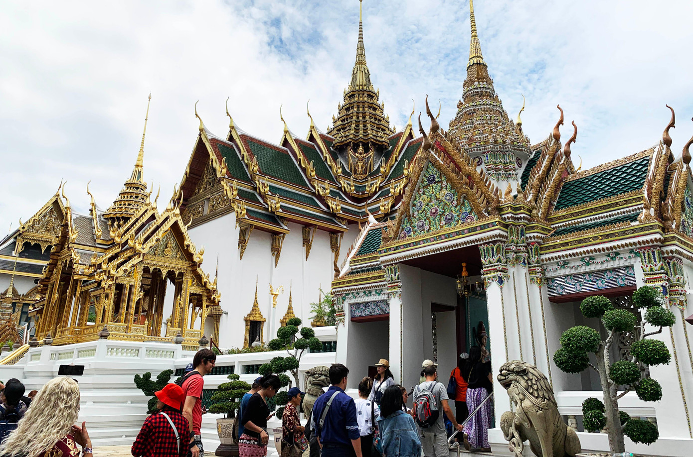 Một góc của đại hoàng cung Grand Palace Một góc của đại hoàng cung Grand Palace
