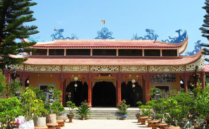 Một góc thiền viện Vạn Hạnh